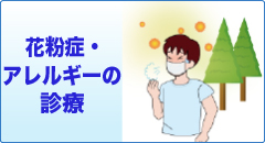 奈良市 内科 循環器内科 花粉症・アレルギーの診療